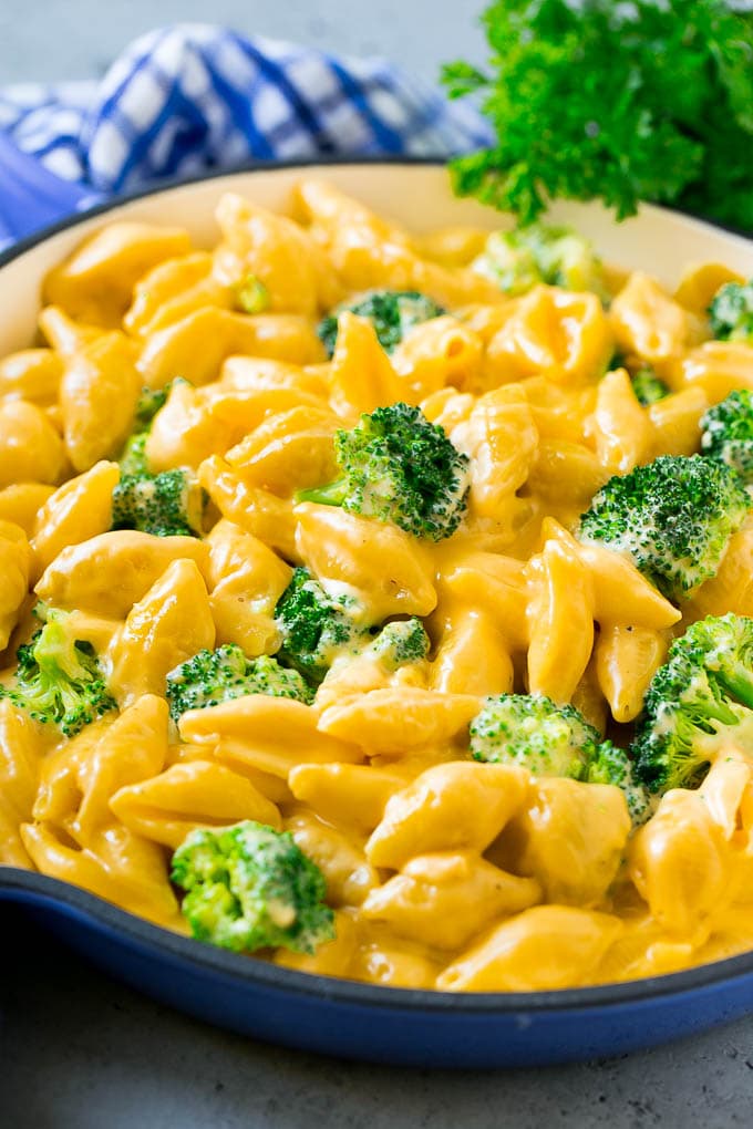 Macaroni and Cheese with Broccoli Recipe