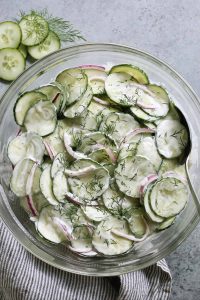 easy cucumber salad recipe