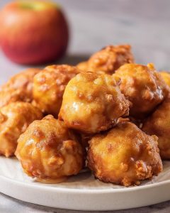 Apple fritter bites recipe