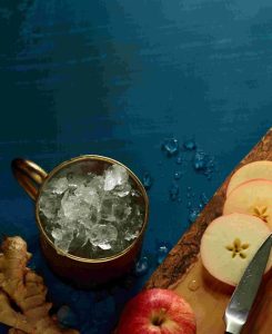 apple cider mule mocktail recipe