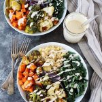 Roasted Vegetable Quinoa Bowls healthy fall dinner