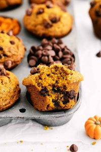 pumpkin chocolate chip muffins recipe