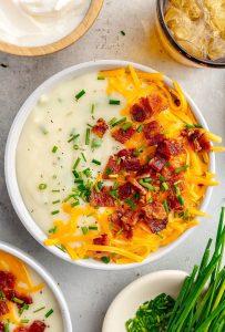 Homemade Loaded Baked Potato Soup Recipe