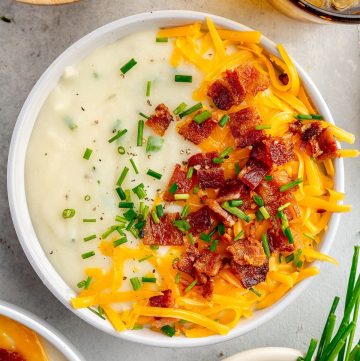 Homemade Loaded Baked Potato Soup Recipe