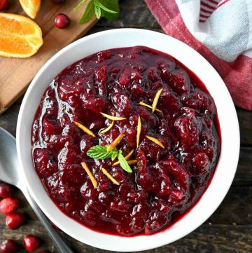 Homemade Cranberry Sauce Recipe