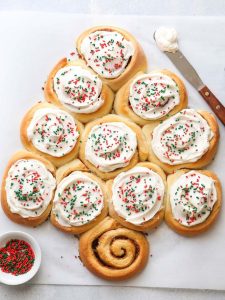 christmas cinnamon rolls recipe