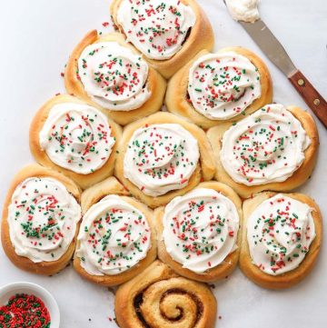 christmas cinnamon rolls recipe