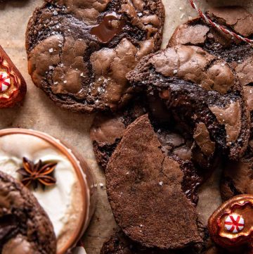 Vanilla Hot Chocolate Molten Cookies recipe