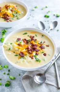 broccoli potato cheese soup recipe