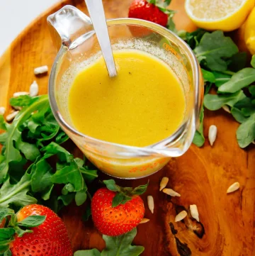 Easy Lemon Vinaigrette Dressing Recipe