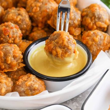 Homemade Sausage Balls Recipe