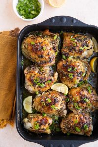 Homemade Garlic Butter Chicken Thighs Recipe