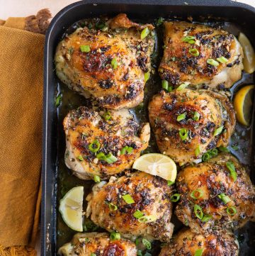 Homemade Garlic Butter Chicken Thighs Recipe