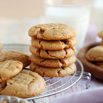 Homemade Peanut Butter Cookies Recipe