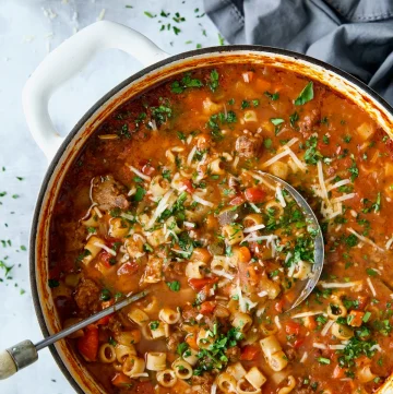 Homemade Italian Sausage Soup Recipe